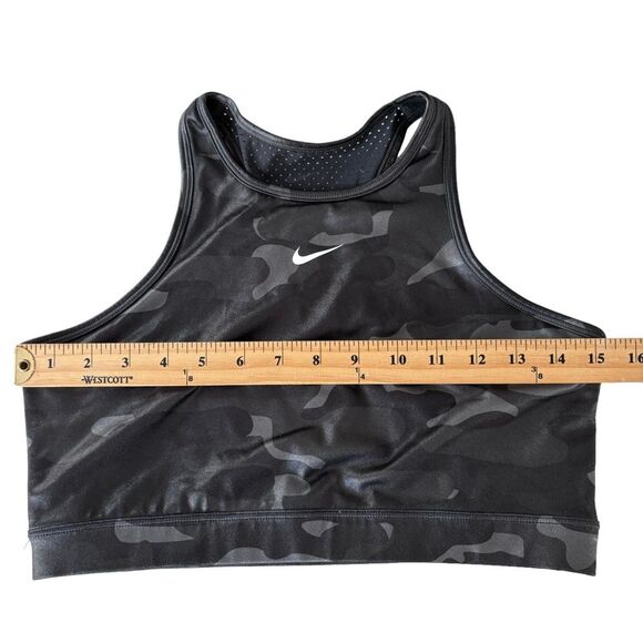 Nike One Tight Fit Shiny Camo Dri-Fit Sports Bra & Leggings Set L - Picture 5 of 12